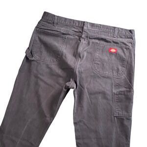 Dickies Black‎ Carpenter Pant 42x32 Workwear Utility Straight Gorpcore Ripstop